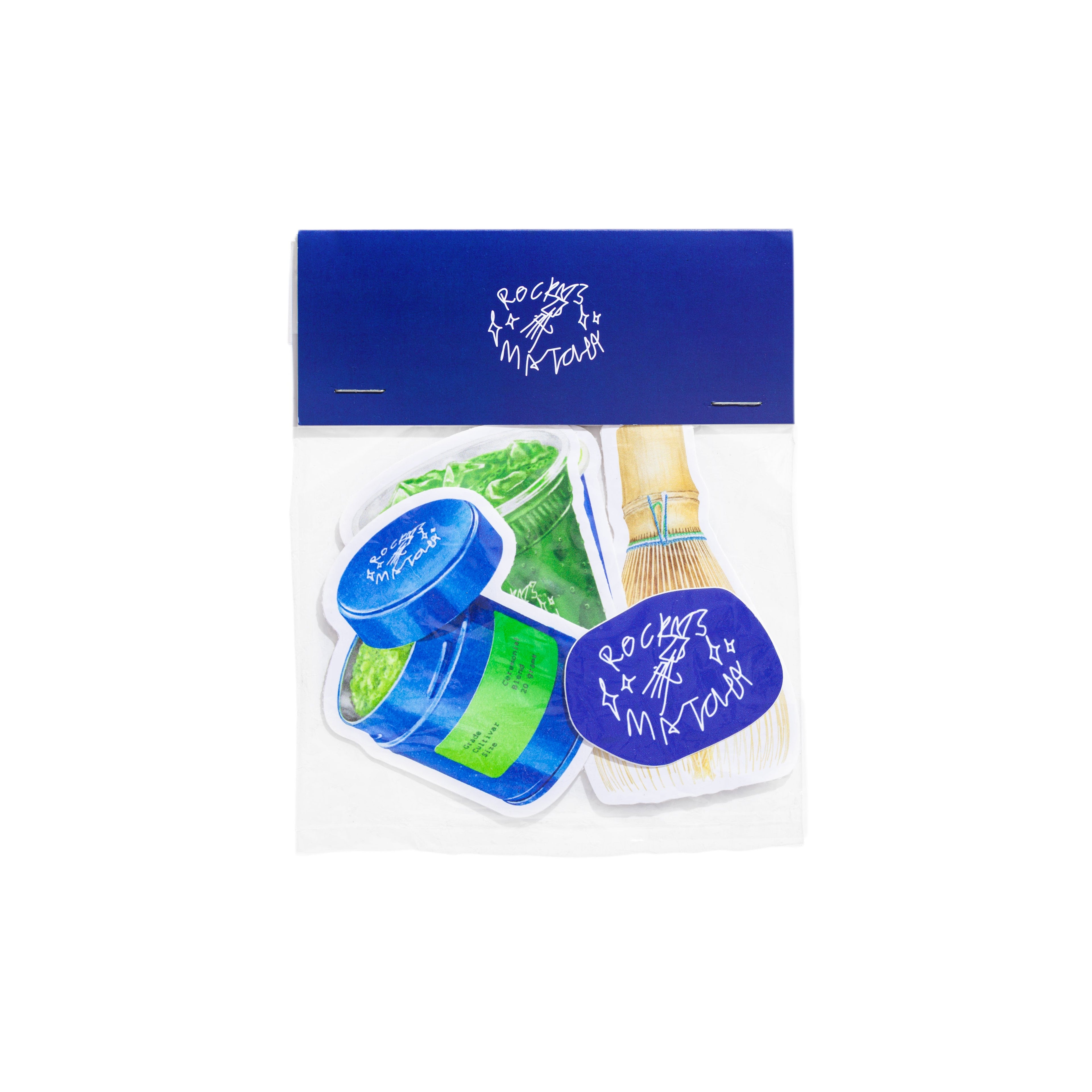 rocky’s matcha Original Edition Sticker Collection