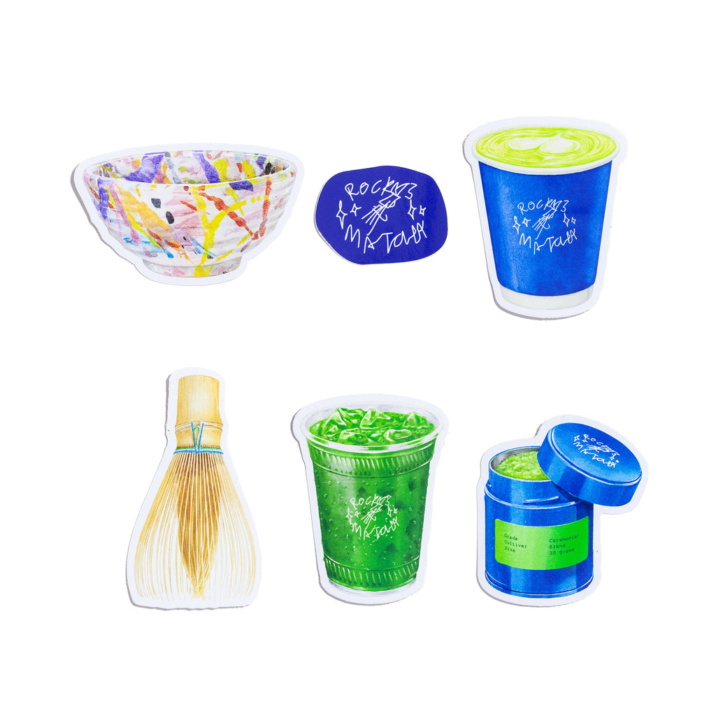rocky’s matcha Original Edition Sticker Collection