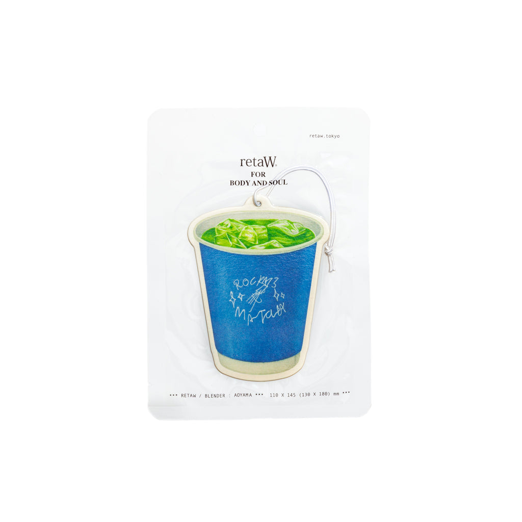 rocky's matcha & retaW "Green Magic" Car Tag