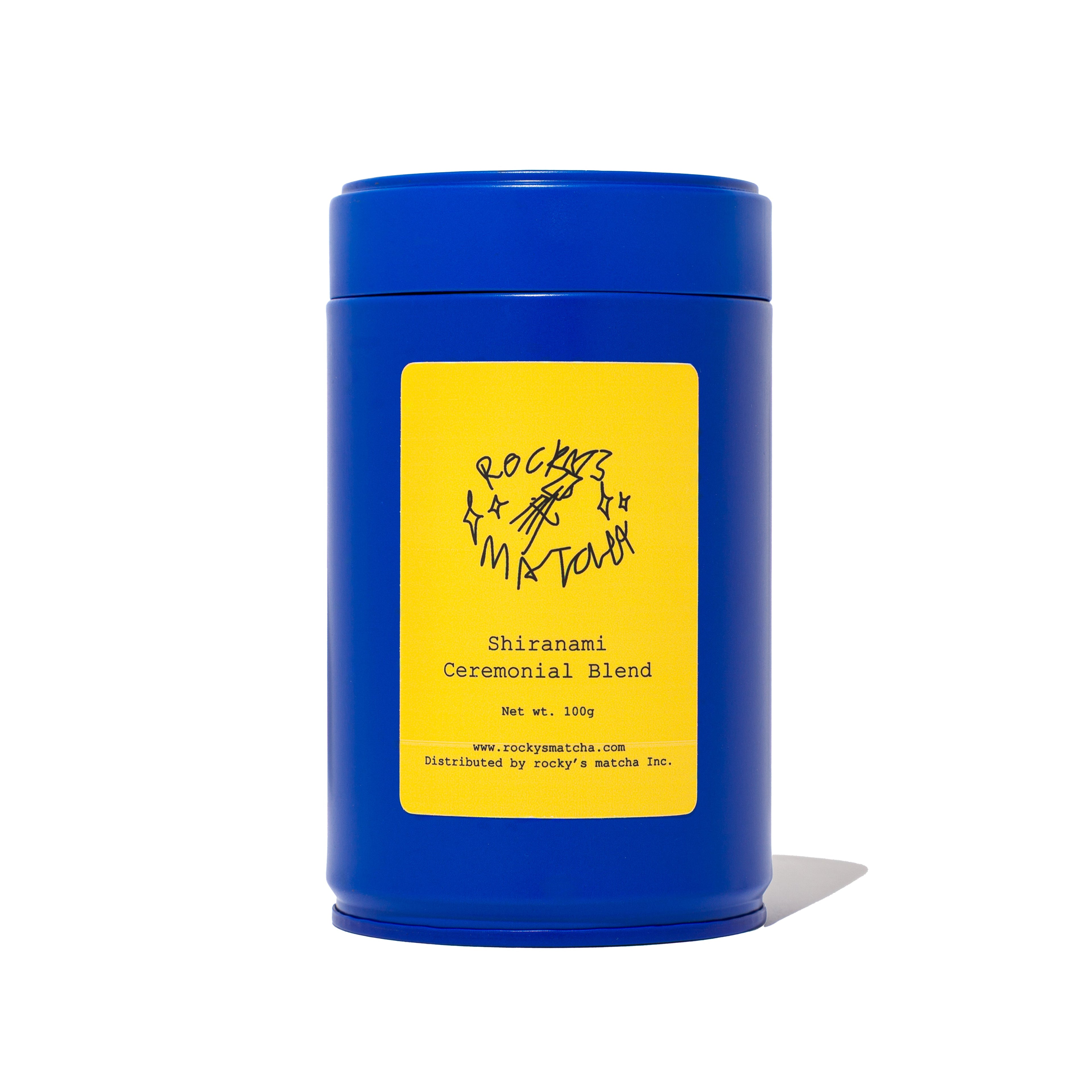 rocky's matcha Shiranami Ceremonial Blend Matcha 100g